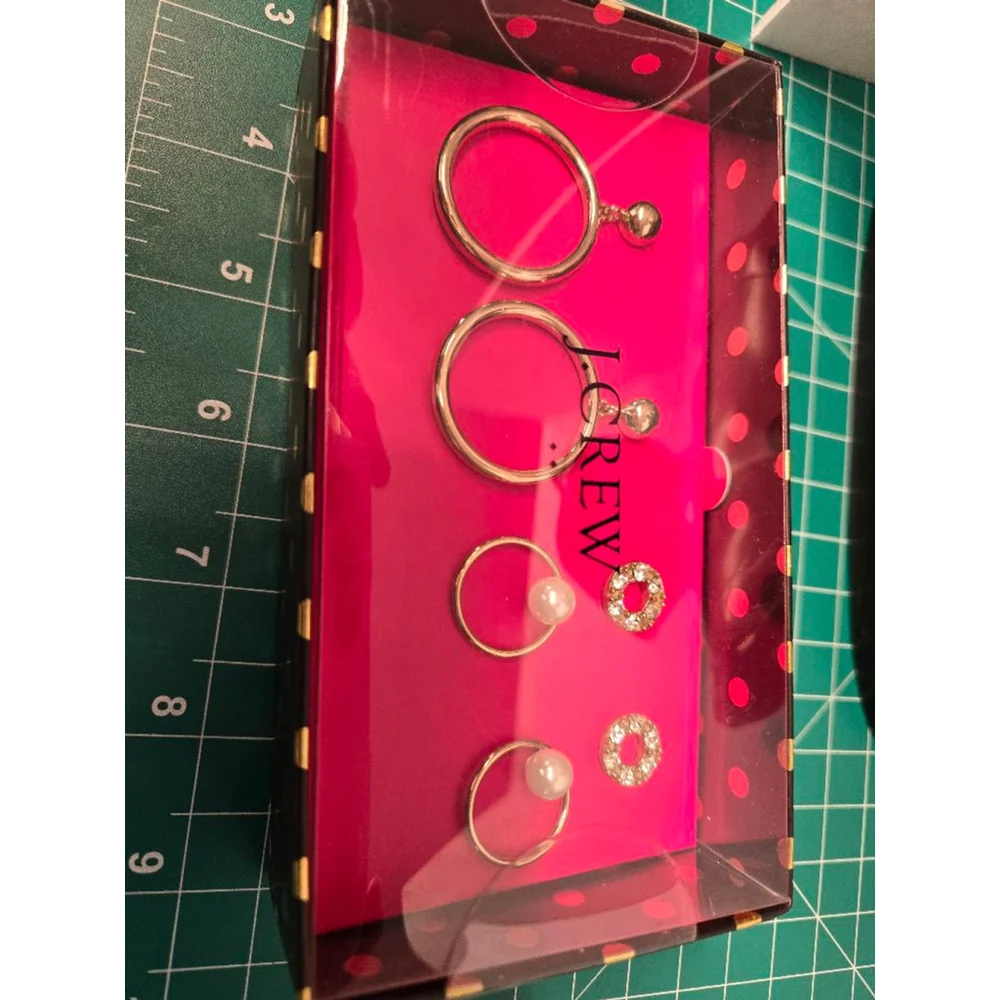 New j crew earrings set of 3
